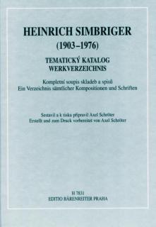 Heinrich Simbriger (1903-1976) - tematický katalog