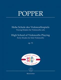 Hohe Schule des Violoncellospiels - Čtyřicet etud pro violoncello sólo op. 73