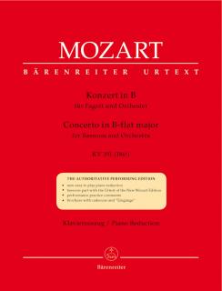 Koncert B dur pro fagot a orchestr KV 191 (186e)