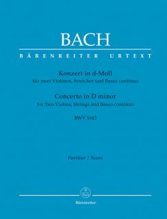 Koncert d moll pro dvoje housle, smyčce a basso continuo BWV 1043