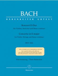 Koncert E dur pro housle, smyčce a basso continuo BWV 1042