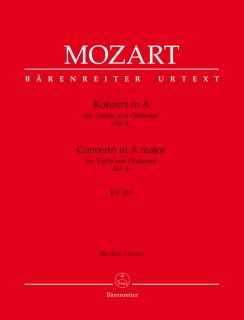 Koncert pro housle a orchestr č. 5 A dur KV 219