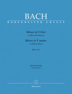Mše F dur BWV 233 Lutheránská
