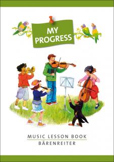 My Progress. Music Lesson Book.