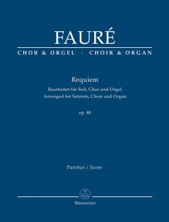 Requiem v úpravě pro sóla, sbor a varhany op. 48
