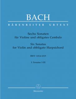 Šest sonát pro housle a cembalo BWV 1014-1019, svazek 1: Sonáty I-III