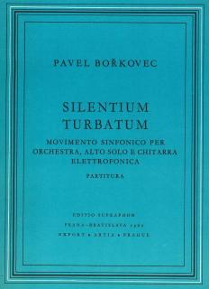 Silentium turbatum (symfonická věta pro alt, el. kytaru a orch.)