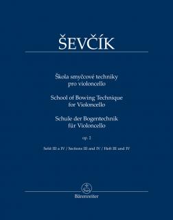 Škola smyčcové techniky pro violoncello op. 2, sešit III a IV