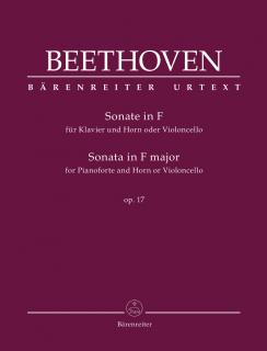 Sonata for Pianoforte and Horn or Violoncello in F major op. 17