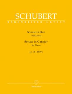 Sonata for Pianoforte G major op. 78 D 894