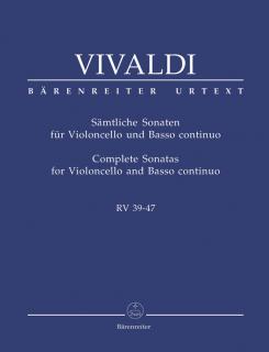 Sonáty pro violoncello a basso continuo RV 39-47