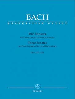 Tři sonáty pro violu da gamba (violu) a cembalo BWV 1027-1029