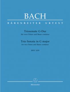 Triová sonáta G dur pro dvě flétny a basso continuo