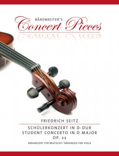 Žákovský koncert D dur op. 22 (verze pro violu)