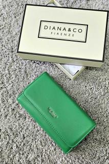 Značková peněženka Diana&co zelená