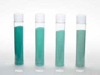 Pískohraní s.r.o. Barevný písek - zelenomodrá barva Hmotnost: 100g, Odstín: P0601