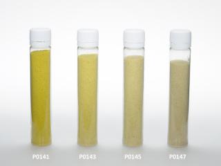 Pískohraní s.r.o. Barevný písek - žlutá barva Hmotnost: 100g, Odstín: P0143