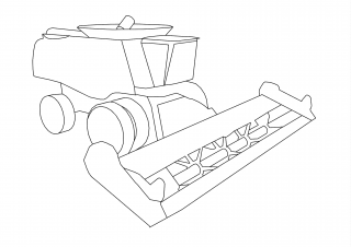 Pískohraní s.r.o. Šablona Kombajn Velikost: 460 x 650 mm