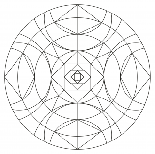 Pískohraní s.r.o. Šablona Mandala 0501 Velikost: 148 x 148 mm