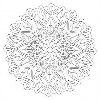 Pískohraní s.r.o. Šablona Mandala 0538 Velikost: 300 x 300 mm