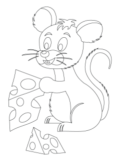 Pískohraní s.r.o. Šablona Myšička Velikost: 210 x 297 mm