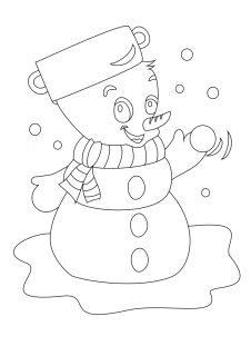 Pískohraní s.r.o. Šablona Vánoční motiv se sněhulákem Velikost: 420 x 594 mm