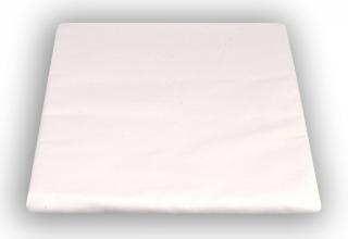 Bílé bavlněné prostěradlo 150/220 cm 150 g/m2  358