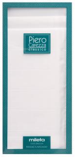Pánský kapesník tkaný 6 ks Piero Carezza Classic WH bílá - 19401