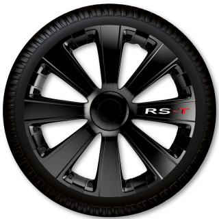 Poklice na kola RS-T Black 15" (Kryty kol černé)