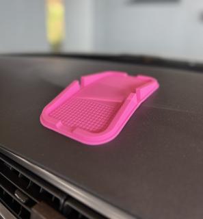 Protiskluzová podložka do auta Silicon GARO Růžová (Nanopodložka)
