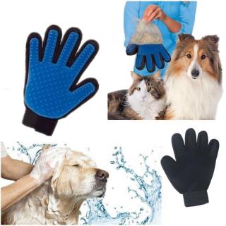 Gumová vyčesávací rukavice pro psy