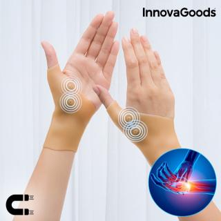 Kompresní bandáže na zápěstí s magnetickými body InnovaGoods Wellness Care (2 kusy)