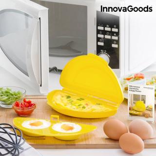 Pomůcka na omelety a vajíčka do mikrovlnné trouby InnovaGoods