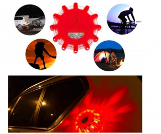 Výstražné světlo do auta 12+3 LED