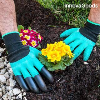 Zahradní rukavice s drápy na okopávání InnovaGoods