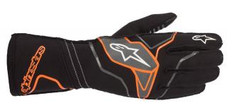 Alpinestars Rukavice Tech 1-KX V2 2020 - Černo-oranžováFluo (Alpinestars Tech 1-KX V2 Gloves)