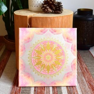 Obraz MANDALA HARMONIE V: 40x40 cm