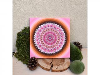 Obraz MANDALA MYŠLENKAMI TVOŘÍME SVŮJ SVĚT V: 40x40 cm