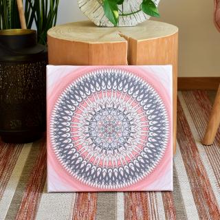 Obraz MANDALA POZITIVNÍ KOMUNIKACE V: 30x30 cm