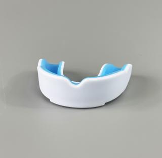Gelový chránič zubů bílo modrý - BackFist ClearGel