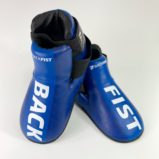 Taekwon - do ITF Chrániče nohou - BackFist GEMINI modré Velikosti: XL