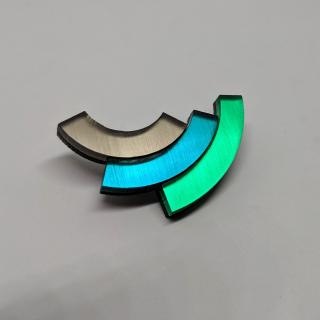 fifle / Rainbow - Green / brož / 460
