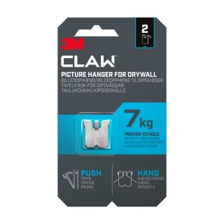 3M Claw Hook for Drywall, nosnost až 7 kg, balení 2 ks háčků