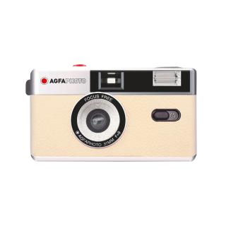 AgfaPhoto Analogue Photo Camera Beige  + Baterie Kodak MAX Super AAA