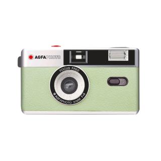 AgfaPhoto Analogue Photo Camera Green  + Baterie Kodak MAX Super AAA