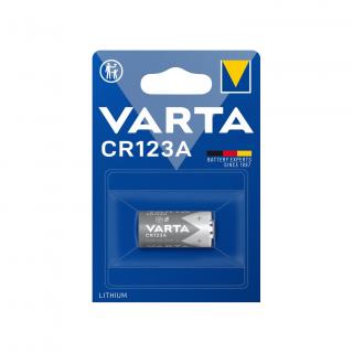 Baterie Varta CR123A, 1ks/blistr