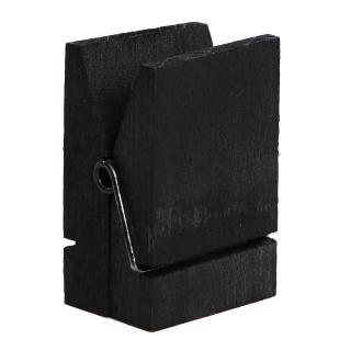 Focus Wooden Clip with Magnet (dřevěný kolíček s magnetem) Barva: Black