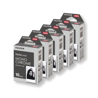 Fujifilm Instax Mini film 10ks Monochrome 5pack