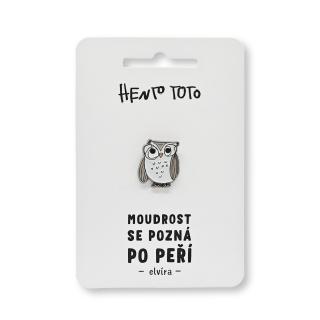 Hento Toto - Elvíra (odznak / pin)