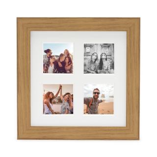 Instax 4 Square Aperture Frame Oak (fotorámeček)